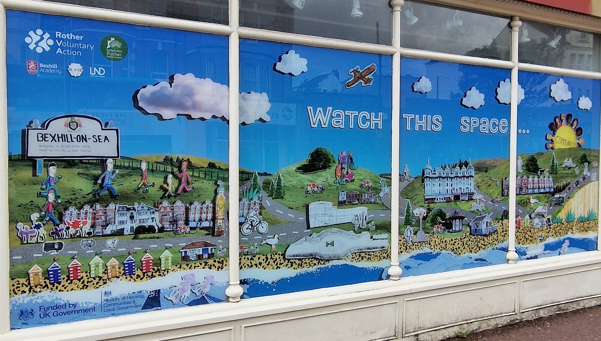Vinyls in the new hub window.